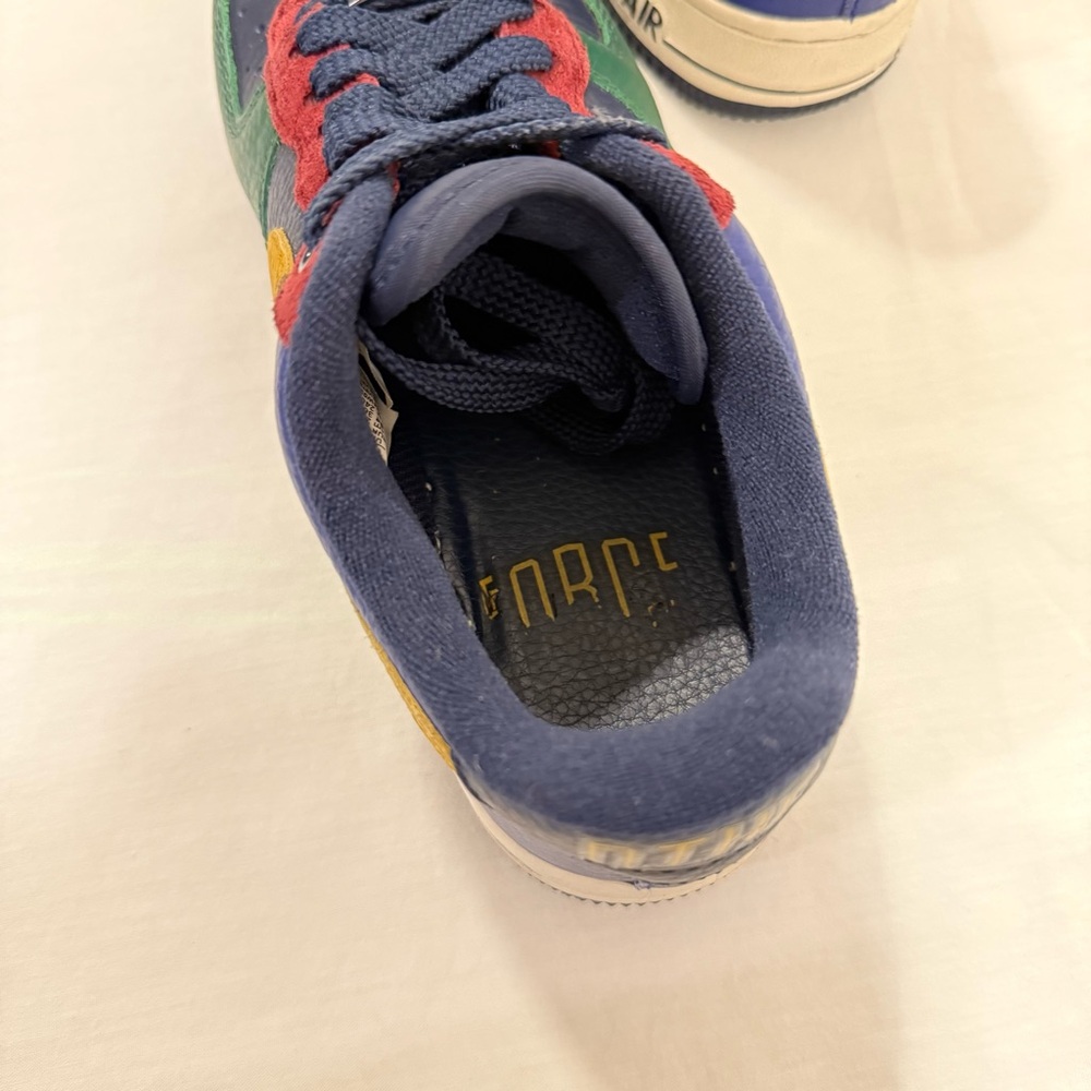 Size 7- Nike Air‎ Force 1 '07 LX Command Force - Obsidian Gorge Green DR0148-300 - Picture 10 of 17